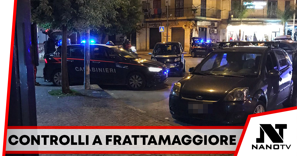 Frattamaggiore: controlli serrati dei Carabinieri sulla movida