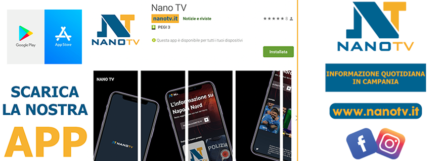 Scarica l’App di NANOTV e segui tutta la nostra programmazione H24