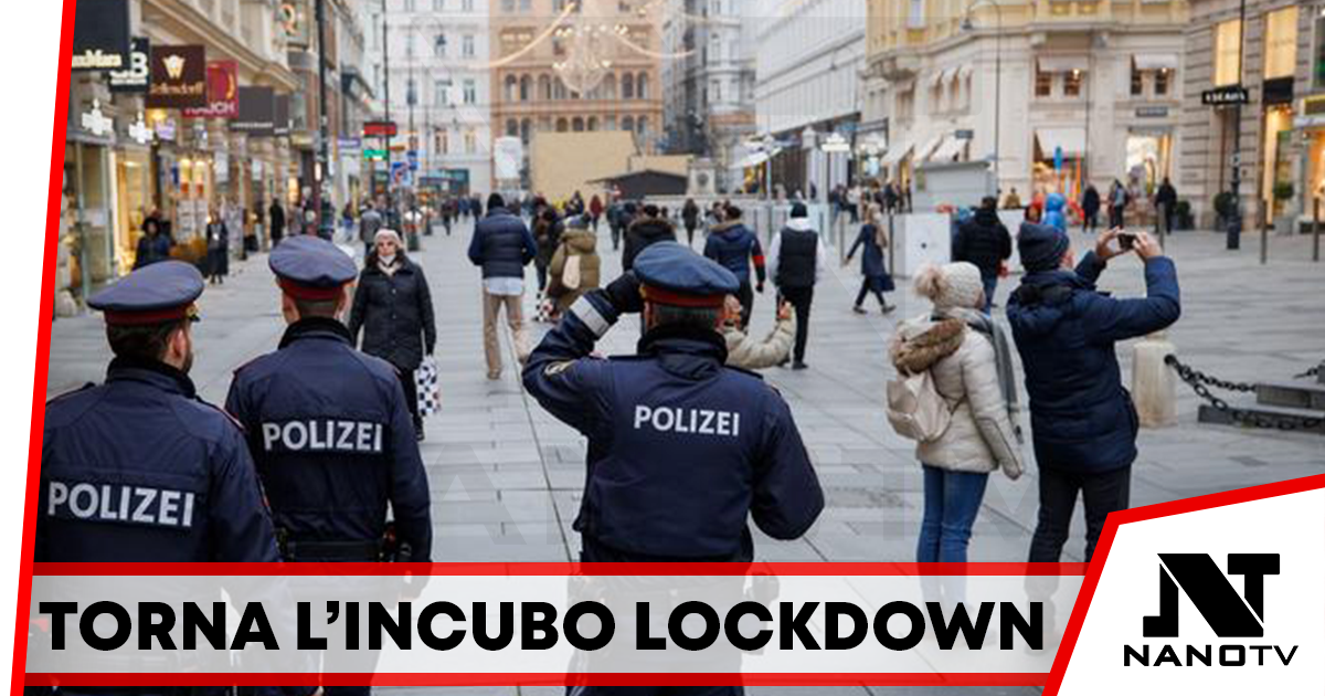 Covid: da lunedì torna il lockdown in Austria