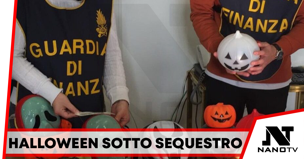 Frattamaggiore: tra Afragola e Sant’Antimo sequestrati oltre 855 mila articoli di Halloween