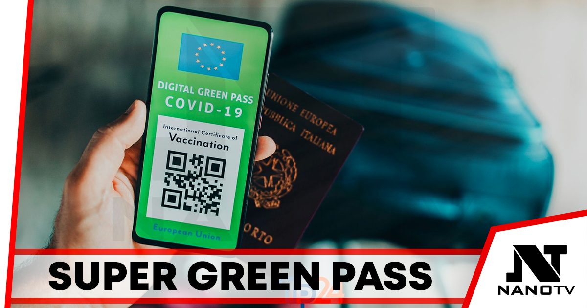 Consiglio dei Ministri approva il “Super Green Pass”