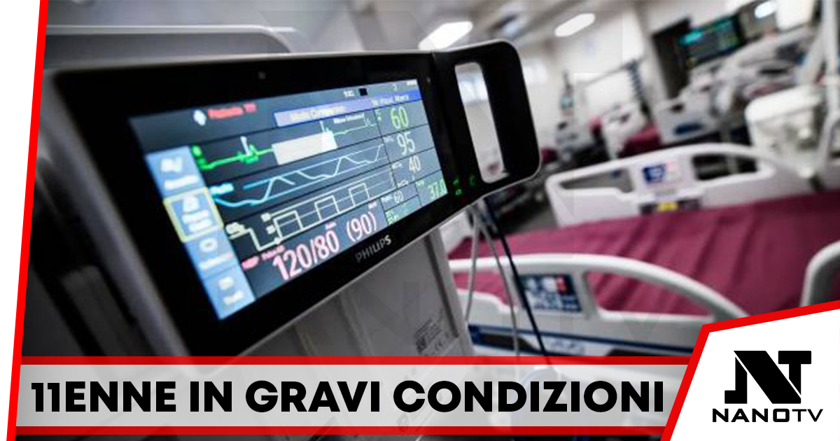 Covid: 11enne ricoverato a Napoli, condizioni critiche stazionarie