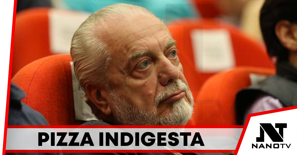 De Laurentiis: “La pizza è indigesta e il forno non è igienico”