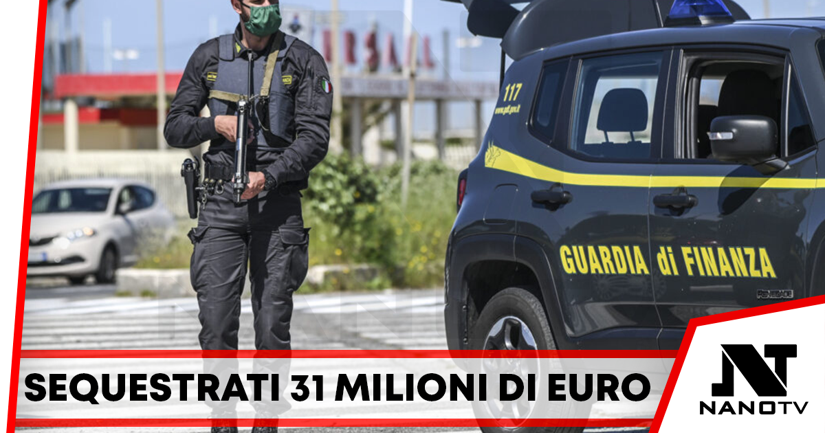 Operazioni finanziarie inesistenti: sequestrati 31milioni di euro