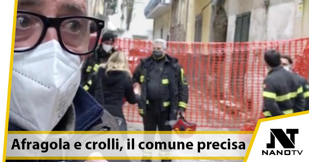 Afragola. Crolli del centro storico: immediato l’intervento e l’assistenza del comune