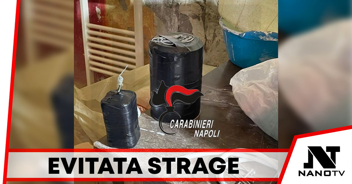 Afragola Cardito: scoperte due bombe, potevano fare una strage