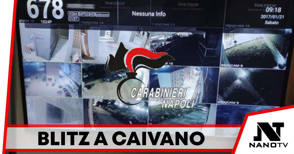 Caivano: blitz nel rione Iacp, due arresti e droghe sequestrate