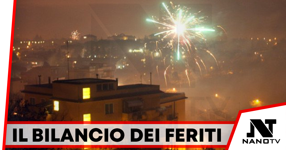 Capodanno 2022: 14 i feriti, un 40enne colpito al petto da un proiettile vagante