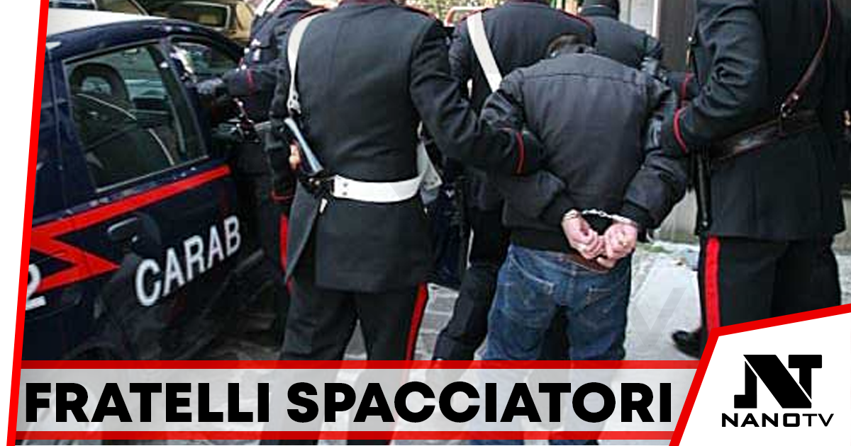 Casandrino: arrestati due fratelli per spaccio di droghe