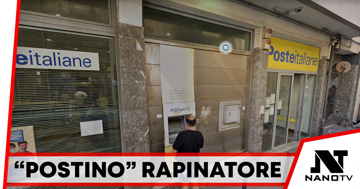 Frattamaggiore: finto postino rapina le poste di via Lupoli