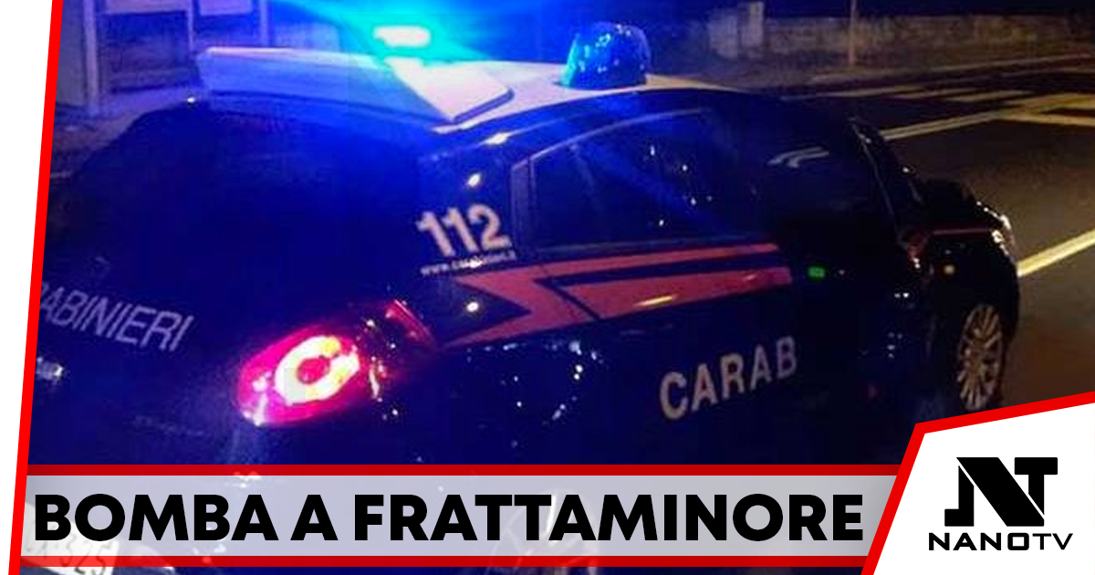 Frattaminore: bomba in un cortile la scorsa notte