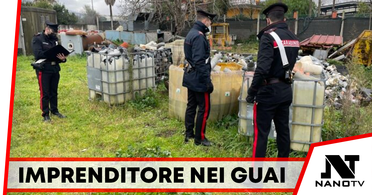 Pomigliano: rifiuti mai smaltiti, imprenditore nei guai