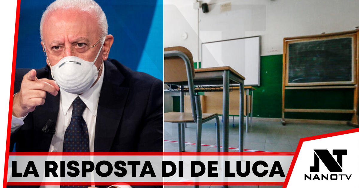 Scuola, Regione Campania al TAR: “Sospensione ordinanza danno irreparabile per giovani”