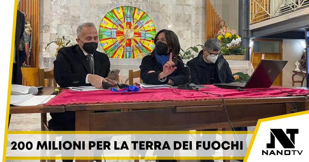 Caivano: il Ministro Carfagna annuncia la “resurrezione” della Terra dei Fuochi