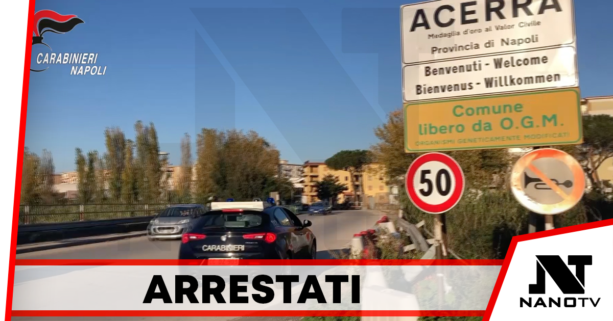 Acerra: arrestati tre spacciatori, uno è di Casalnuovo