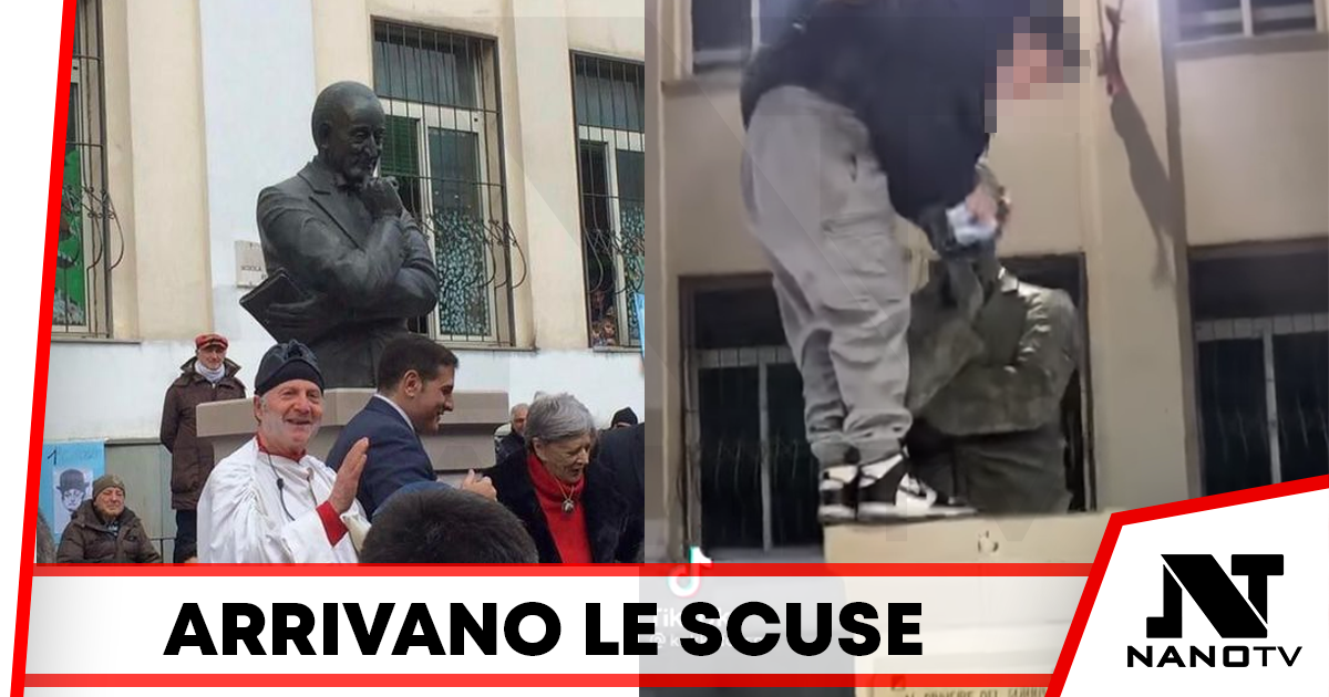 Casalnuovo: arrivano le scuse dei ragazzini che hanno insultato la statua di Totò