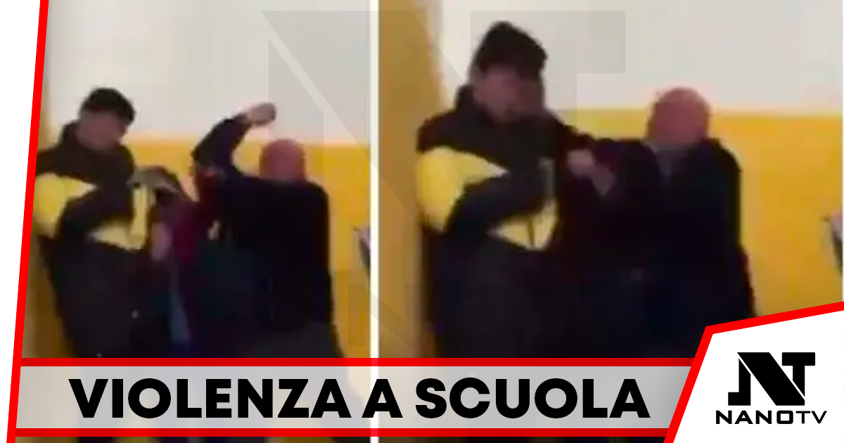 Napoli: bidello prende a schiaffi un alunno in un liceo, il video diventa virale