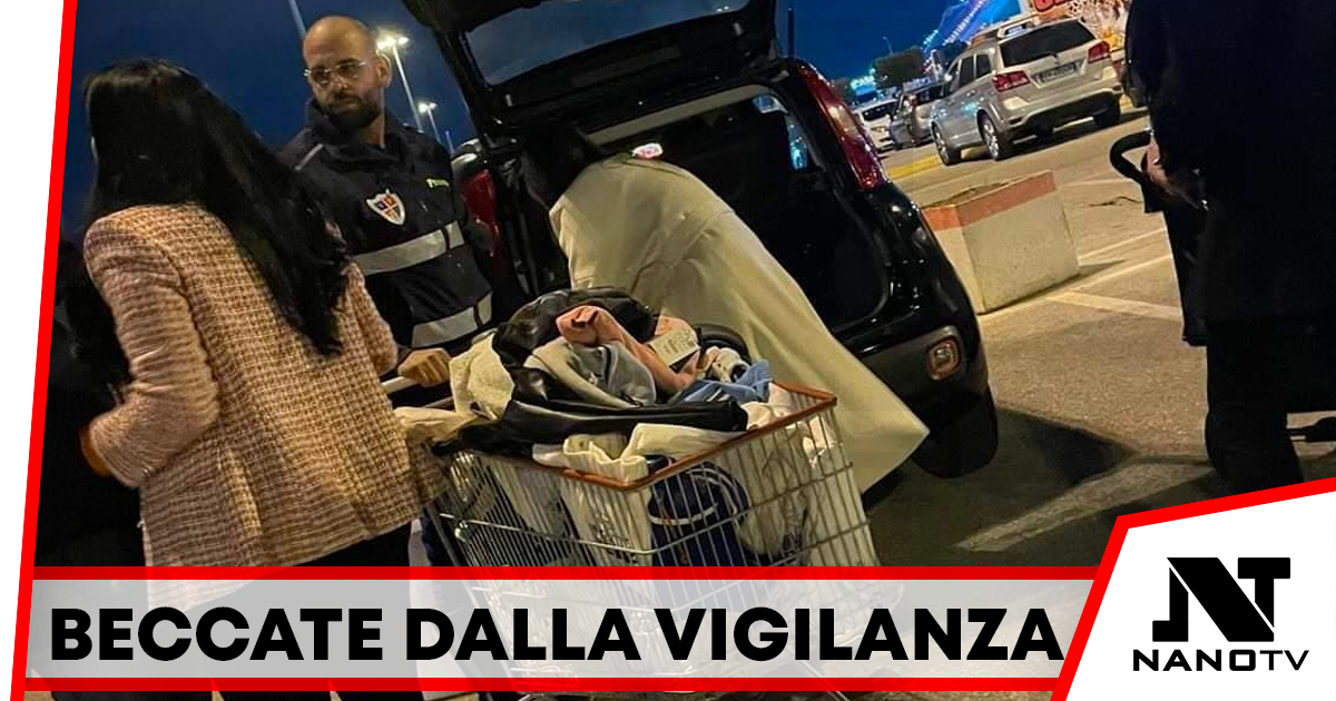 Giugliano: tentano di rubare oltre 2000 euro di capi di abbigliamento, beccate dalla Vigilanza