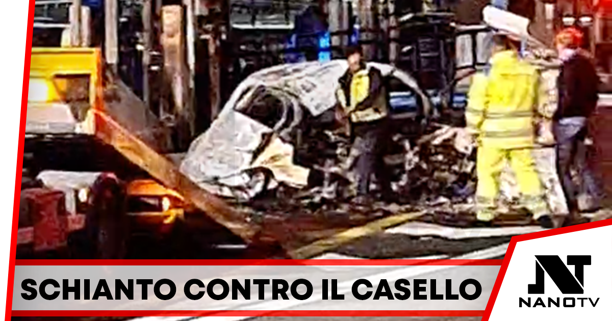 Si schianta contro il casello di Nocera sull’Autostrada A3, morto 28enne di Torre del Greco