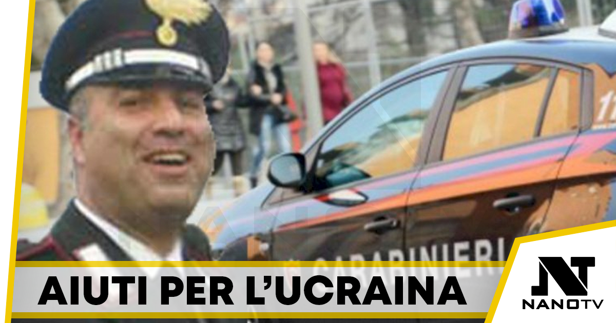 Donazioni per il popolo ucraino: tra i benefattori anche il comandante dei Carabinieri di Afragola