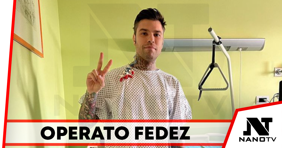 Fedez operato per un tumore al pancreas