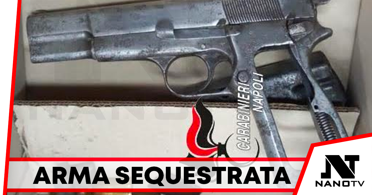 Frattaminore: controlli straordinari, sequestrata arma pronta per sparare
