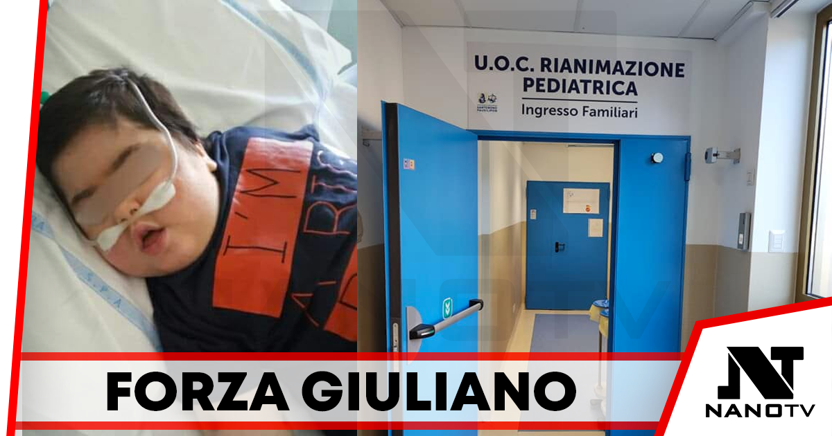 Giuliano Margherita, ragazzino disabile abbandonato dai genitori, lotta tra la vita e la morte