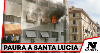 Santa Lucia Napoli Incendio