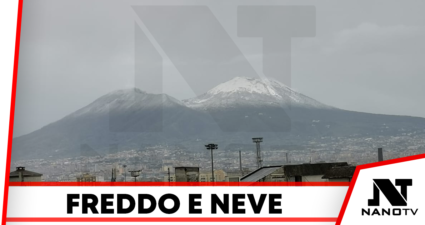 Campania Freddo Neve Vesuvio