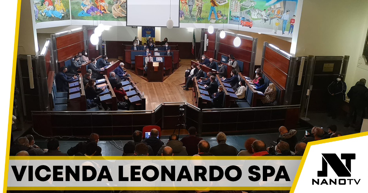 Giugliano, consiglio comunale sulla vicenda Leonardo spa: approvata all’unanimità la mozione