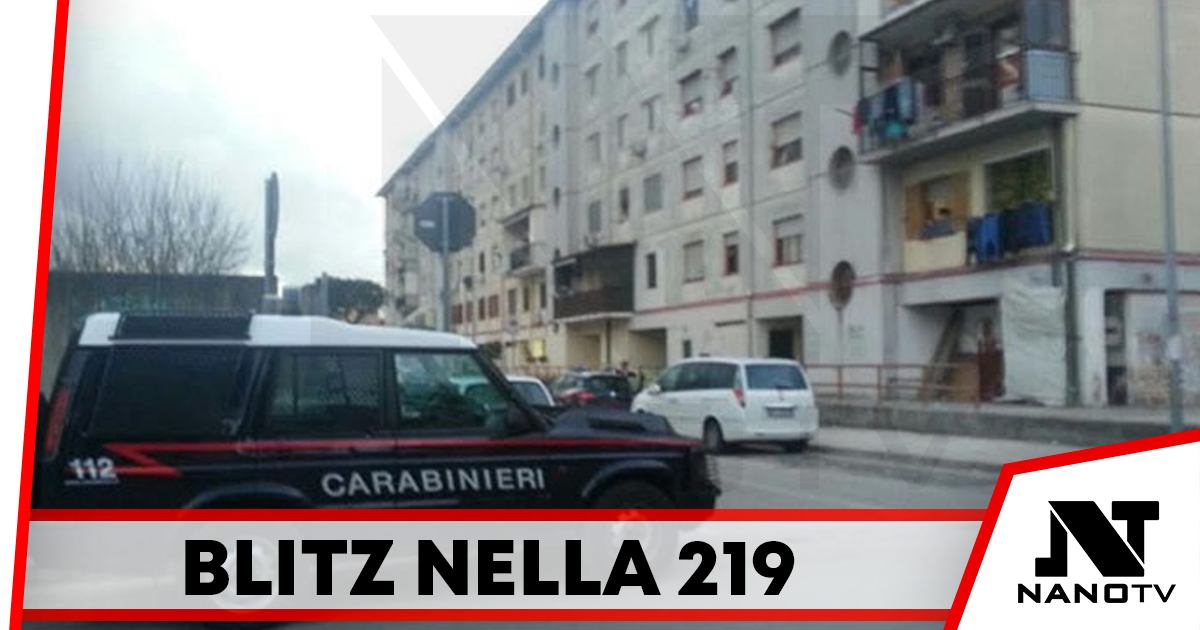 Melito: blitz nel rione 219, 4 persone arrestate