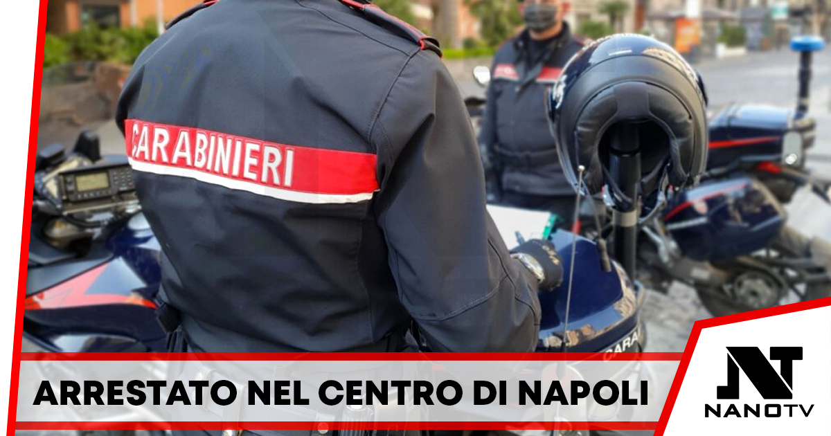 Napoli: ruba il telefono ad un’anziana, i testimoni lo indicano ai Carabinieri che lo arrestano