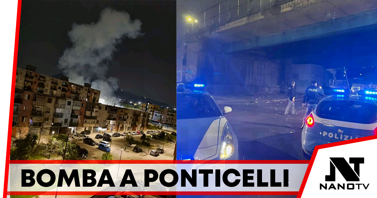 Bomba sveglia Ponticelli e Cercola, Polizia sul posto