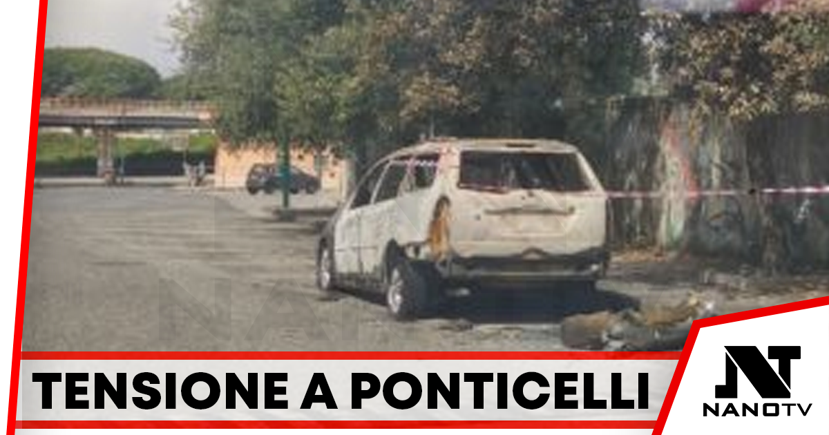 Ponticelli: dopo la bomba, bruciata un’auto