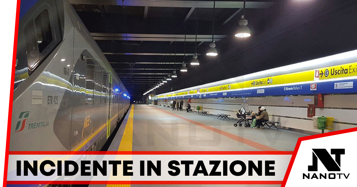 Cavi alta tensione colpiscono treno: cinque feriti a piazza Garibaldi