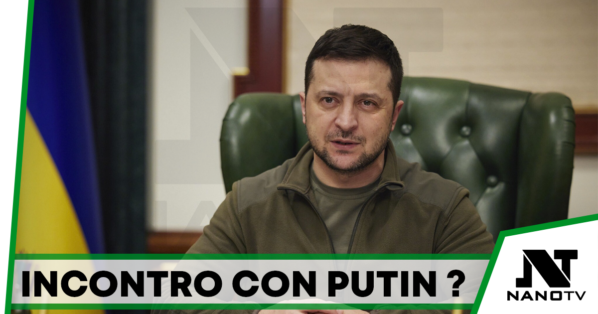 Zelensky: “I colloqui potrebbero fallire, è il momento di incontrare Putin”