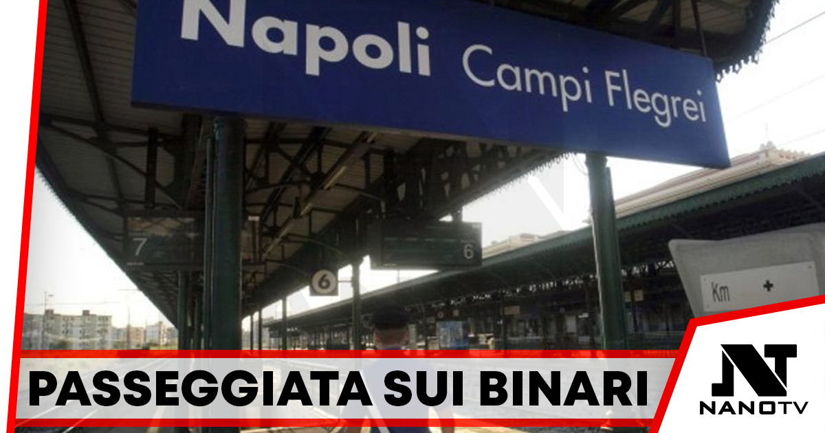 Fuorigrotta: passeggia sui binari della metropolitana, 51enne denunciato
