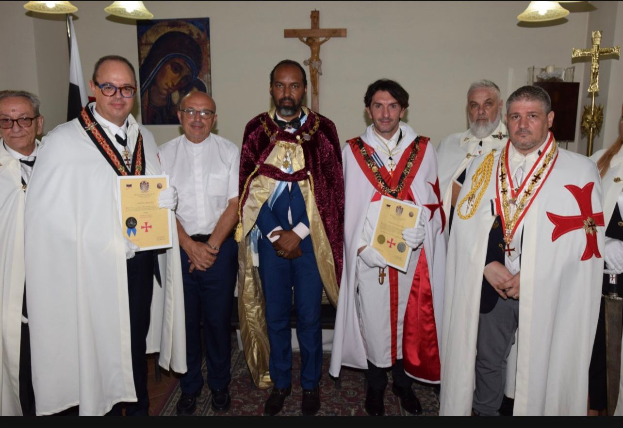 A Villa di Briano l’Osmtj con il Patriarca di Israele per le investiture e le consegne delle spade