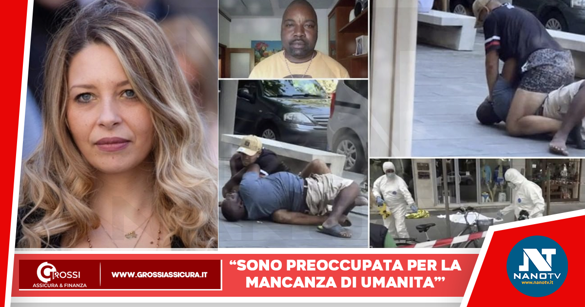 Indignata la deputata frattese Conny Giordano per la mancanza di umanita’ durante l’assassinio del 39enne nigeriano