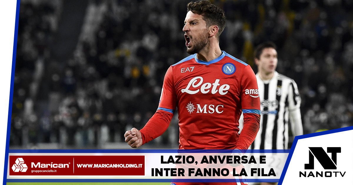Calciomercato: Mertens corteggiato dalla Juve