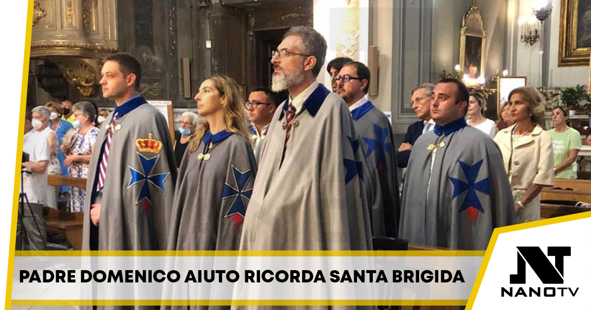 Padre Domenico Aiuto ricorda Santa Brigida: “I consigli che dava alla Regina Giovanna sarebbero oggi di grande utilità per i nostri politici”