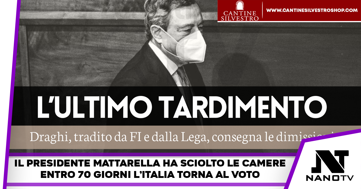L’ultimo tradimento a Draghi è firmato Lega e Forza Italia
