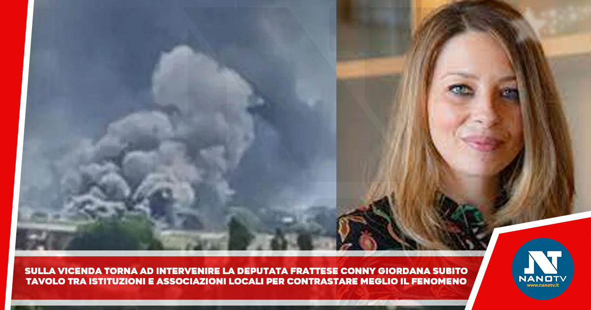 Incendio mette a rischio circolazione sull’Asse Mediano: ad Afragola tra Stazione AV e Porte di Napoli