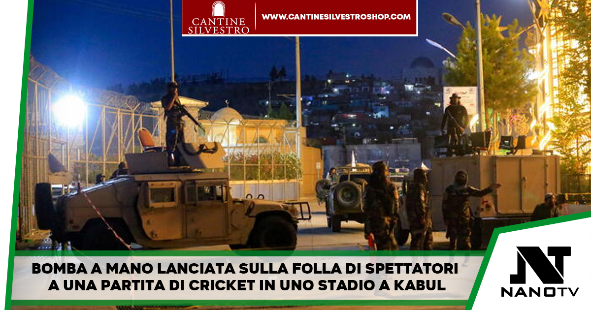 Afghanistan: Bomba a mano su spettatori cricket, 2 morti
