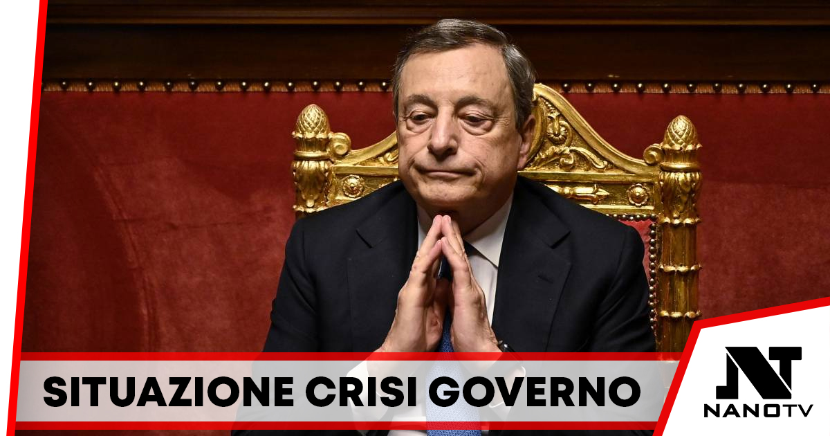 Draghi si dimette, riferirà in Aula. M5s diviso sul ritiro dei ministri. Salvini e Berlusconi: ‘Irresponasabili’