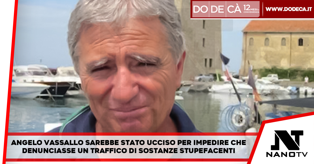 Ci sono 9 indagati per l’omicidio del sindaco pescatore Angelo Vassallo, ucciso nel settembre del 2010