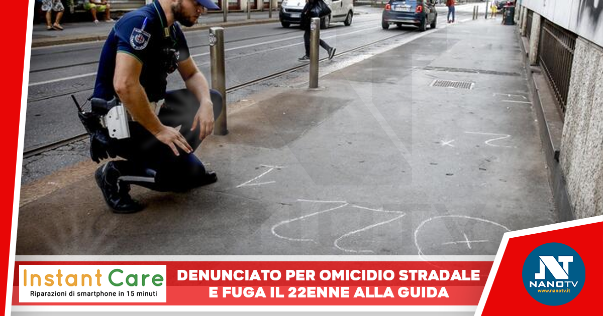 Dodicenne in bicicletta ucciso da mezzo pirata: omicidio stradale e fuga per il 22enne denunciato