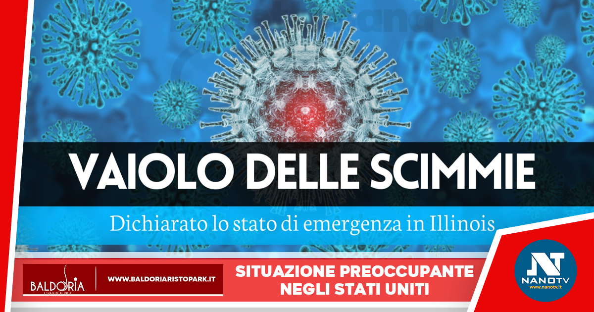 Vaiolo delle scimmie: Illinois dichiara lo stato di emergenza