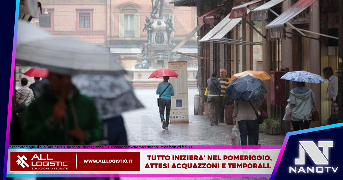 Dal pomeriggio tornano i temporali in Campania