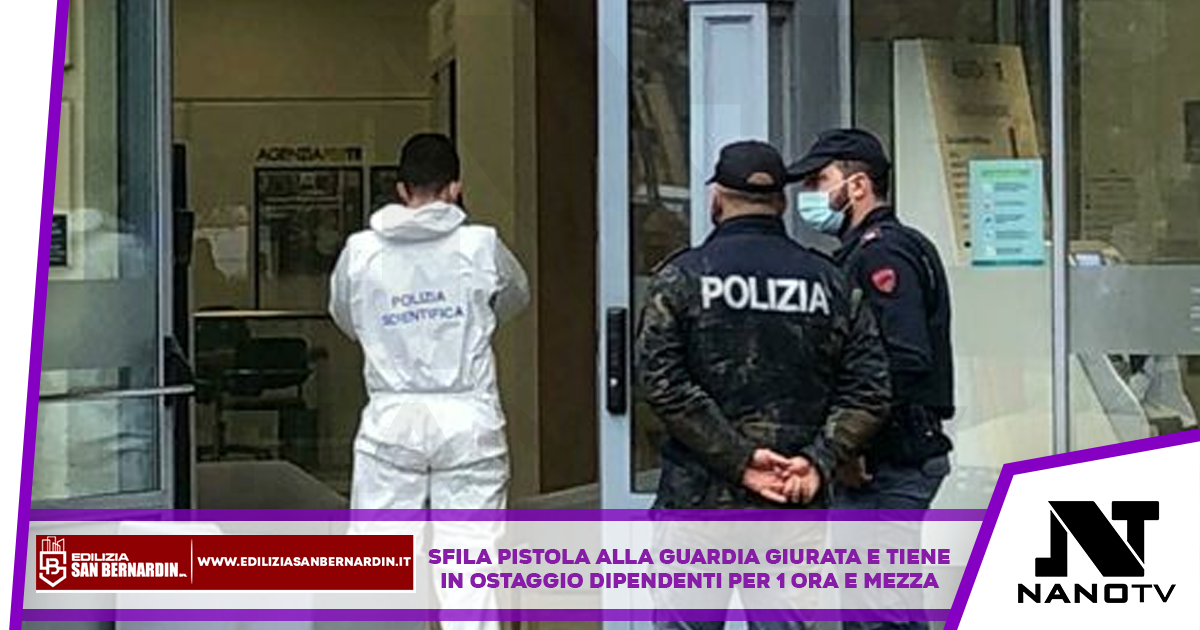 Rapina in Banca a Casoria: sequestrati i dipendenti per un’ora e mezza